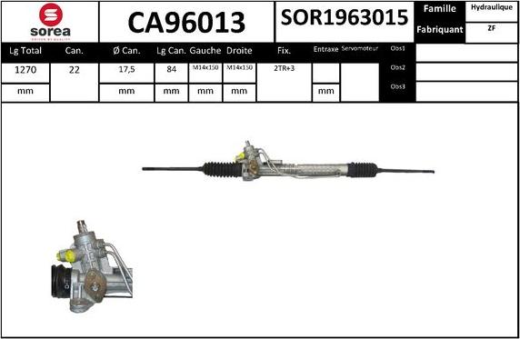 SNRA CA96013 - upravljački mehanizam www.molydon.hr