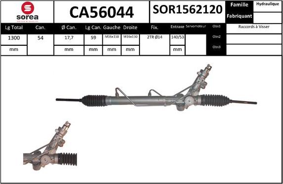 SNRA CA56044 - upravljački mehanizam www.molydon.hr