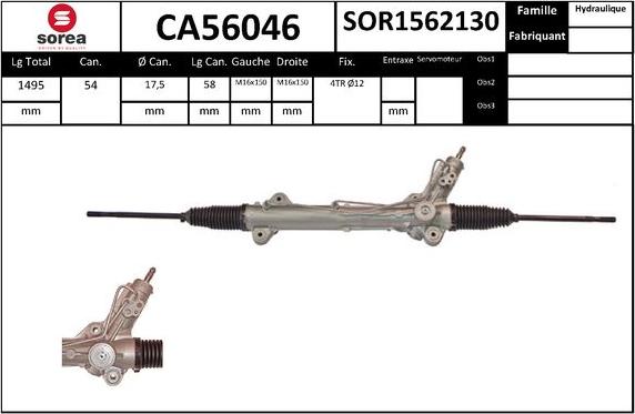 SNRA CA56046 - upravljački mehanizam www.molydon.hr