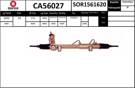 SNRA CA56027 - upravljački mehanizam www.molydon.hr