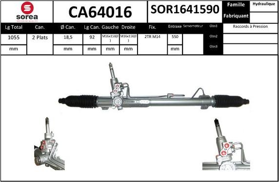 SNRA CA64016 - upravljački mehanizam www.molydon.hr