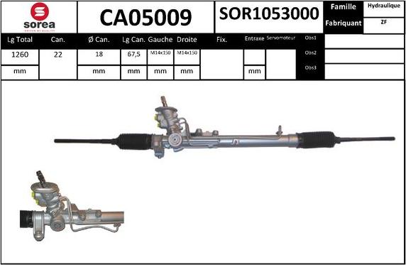 SNRA CA05009 - upravljački mehanizam www.molydon.hr