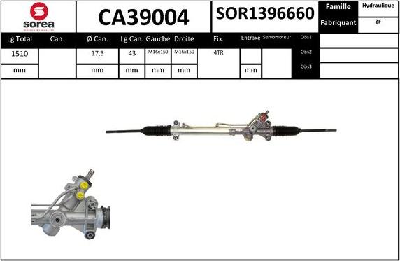 SNRA CA39004 - upravljački mehanizam www.molydon.hr