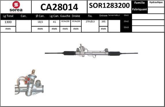 SNRA CA28014 - upravljački mehanizam www.molydon.hr