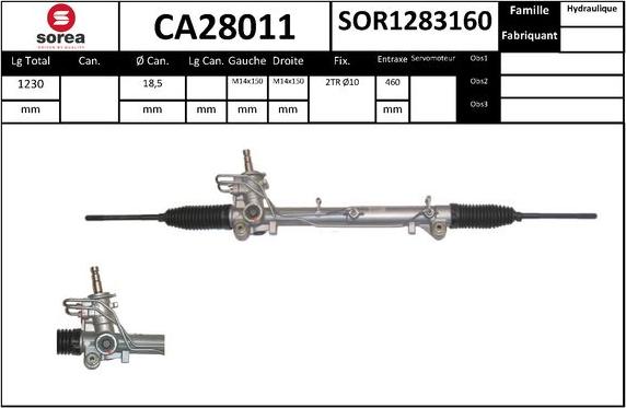 SNRA CA28011 - upravljački mehanizam www.molydon.hr