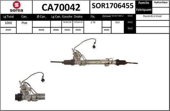 SNRA CA70042 - upravljački mehanizam www.molydon.hr