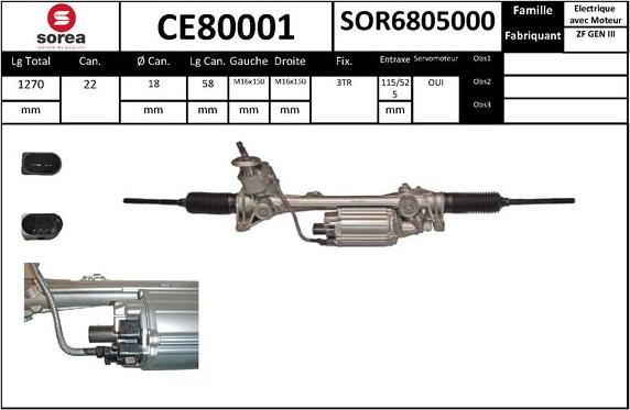 SNRA CE80001 - upravljački mehanizam www.molydon.hr