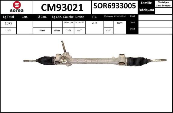 SNRA CM93021 - upravljački mehanizam www.molydon.hr