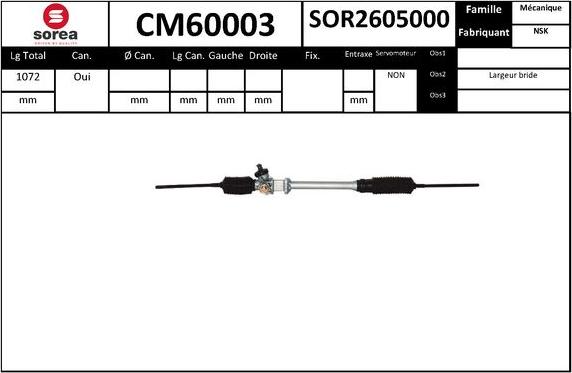 SNRA CM60003 - upravljački mehanizam www.molydon.hr