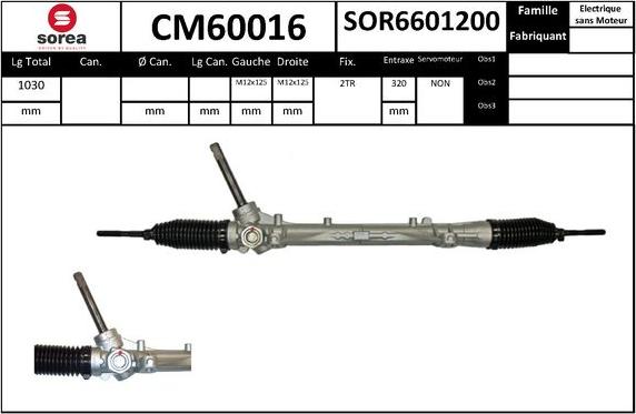 SNRA CM60016 - upravljački mehanizam www.molydon.hr