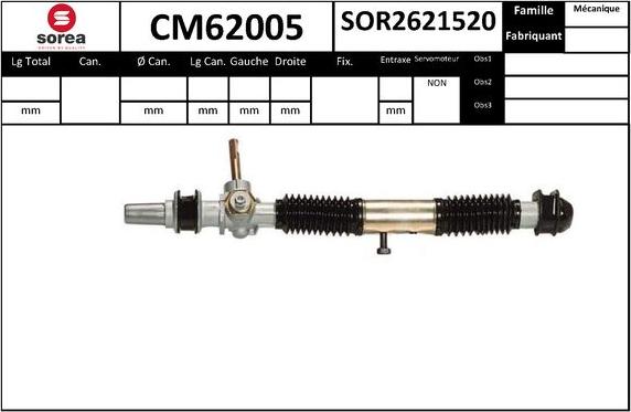 SNRA CM62005 - upravljački mehanizam www.molydon.hr