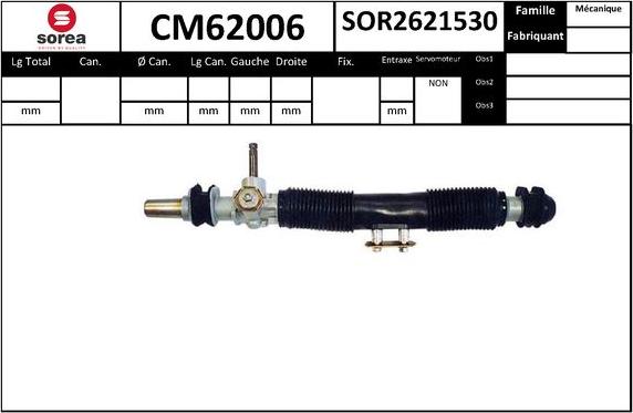 SNRA CM62006 - upravljački mehanizam www.molydon.hr