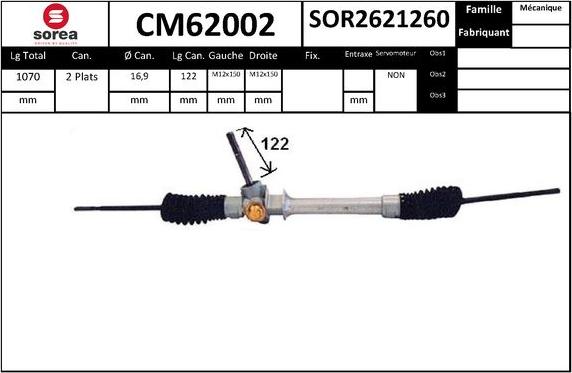 SNRA CM62002 - upravljački mehanizam www.molydon.hr