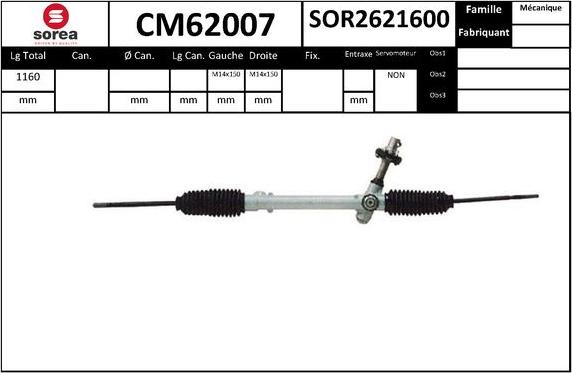 SNRA CM62007 - upravljački mehanizam www.molydon.hr