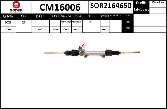 SNRA CM16006 - upravljački mehanizam www.molydon.hr