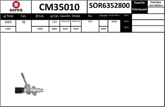 SNRA CM35010 - upravljački mehanizam www.molydon.hr