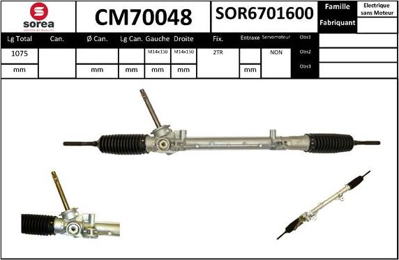 SNRA CM70048 - upravljački mehanizam www.molydon.hr