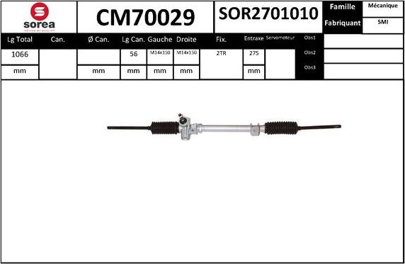 SNRA CM70029 - upravljački mehanizam www.molydon.hr