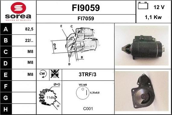 SNRA FI9059 - Starter www.molydon.hr