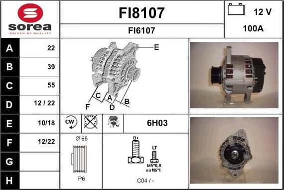 SNRA FI8107 - Alternator www.molydon.hr