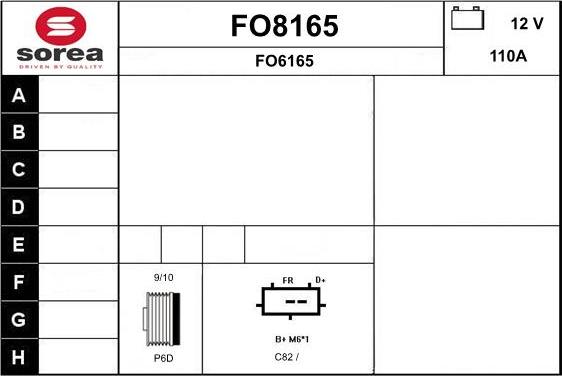 SNRA FO8165 - Alternator www.molydon.hr