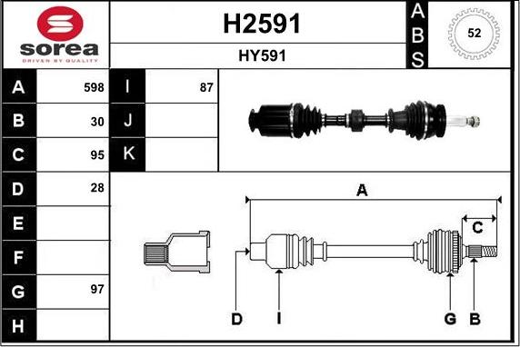 SNRA H2591 - Pogonska osovina www.molydon.hr