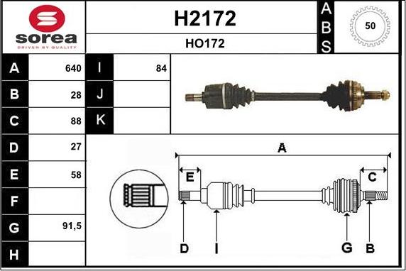 SNRA H2172 - Pogonska osovina www.molydon.hr