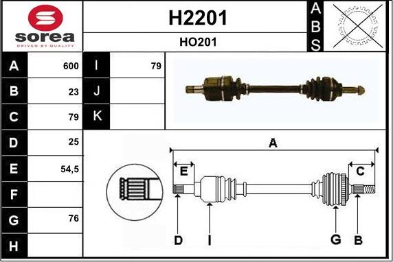 SNRA H2201 - Pogonska osovina www.molydon.hr