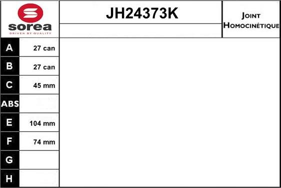 SNRA JH24373K - Kardan, Pogonska osovina www.molydon.hr