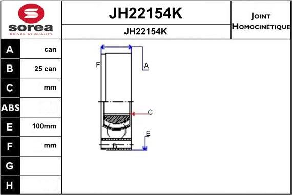 SNRA JH22154K - Kardan, Pogonska osovina www.molydon.hr