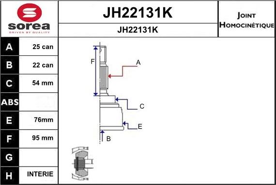 SNRA JH22131K - Kardan, Pogonska osovina www.molydon.hr