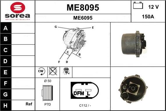 SNRA ME8095 - Alternator www.molydon.hr