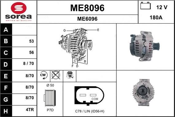 SNRA ME8096 - Alternator www.molydon.hr