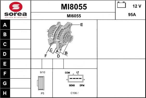 SNRA MI8055 - Alternator www.molydon.hr