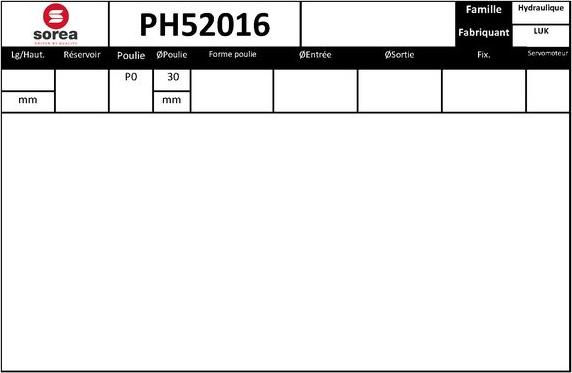 SNRA PH52016 - Hidraulična pumpa, upravljanje www.molydon.hr