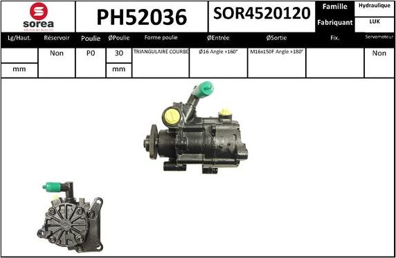 SNRA PH52036 - Hidraulična pumpa, upravljanje www.molydon.hr