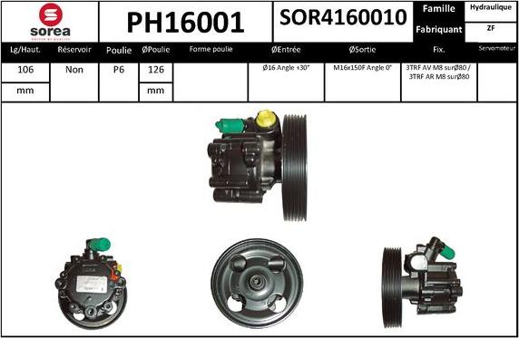 SNRA PH16001 - Hidraulična pumpa, upravljanje www.molydon.hr