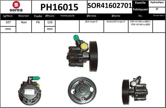 SNRA PH16015 - Hidraulična pumpa, upravljanje www.molydon.hr