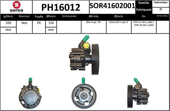 SNRA PH16012 - Hidraulična pumpa, upravljanje www.molydon.hr