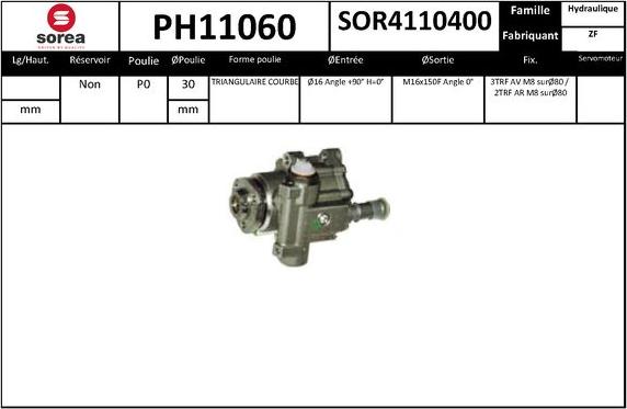 SNRA PH11060 - Hidraulična pumpa, upravljanje www.molydon.hr