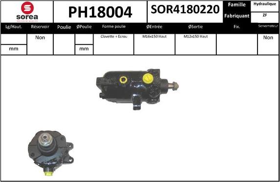 SNRA PH18004 - Hidraulična pumpa, upravljanje www.molydon.hr