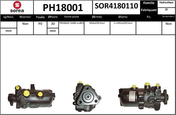 SNRA PH18001 - Hidraulična pumpa, upravljanje www.molydon.hr