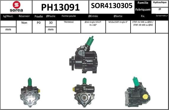 SNRA PH13091 - Hidraulična pumpa, upravljanje www.molydon.hr