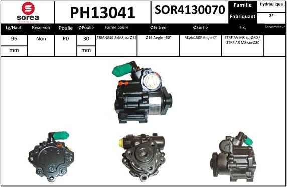 SNRA PH13041 - Hidraulična pumpa, upravljanje www.molydon.hr