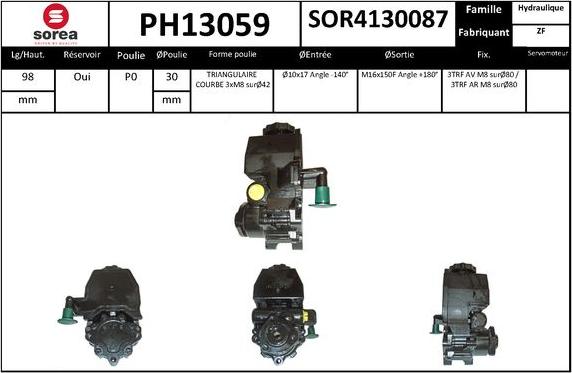 SNRA PH13059 - Hidraulična pumpa, upravljanje www.molydon.hr