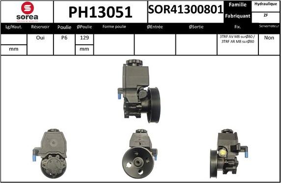 SNRA PH13051 - Hidraulična pumpa, upravljanje www.molydon.hr