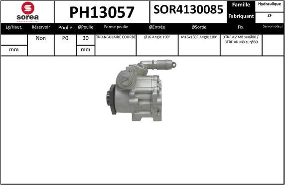 SNRA PH13057 - Hidraulična pumpa, upravljanje www.molydon.hr