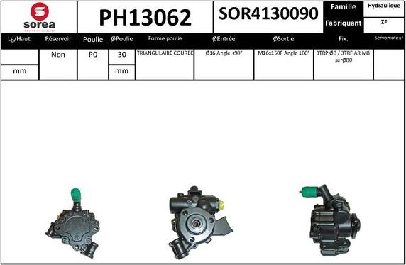 SNRA PH13062 - Hidraulična pumpa, upravljanje www.molydon.hr