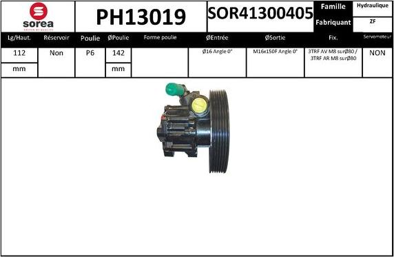 SNRA PH13019 - Hidraulična pumpa, upravljanje www.molydon.hr