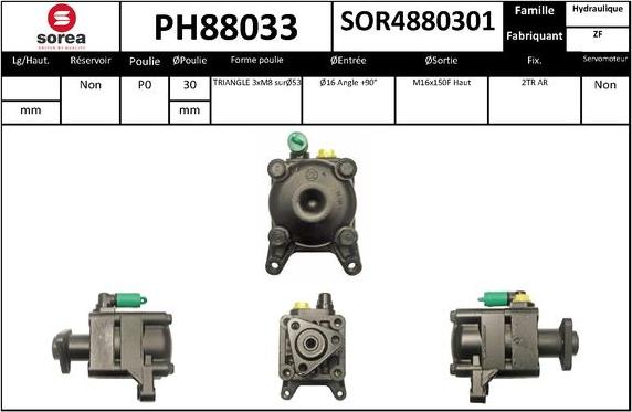 SNRA PH88033 - Hidraulična pumpa, upravljanje www.molydon.hr